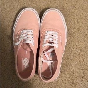 light pink vans